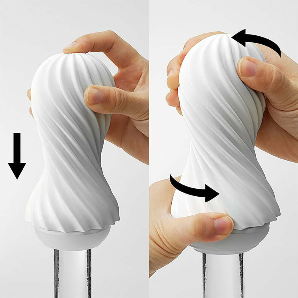 TENGA - FLEX BUBBLY BLUE STROKER