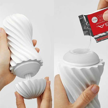 TENGA - FLEX BUBBLY BLUE STROKER