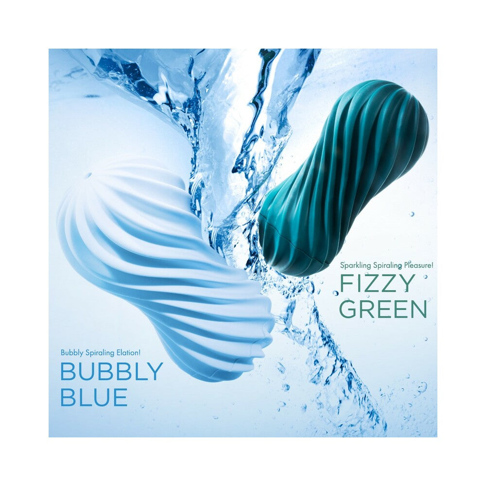 TENGA - FLEX BUBBLY BLUE STROKER