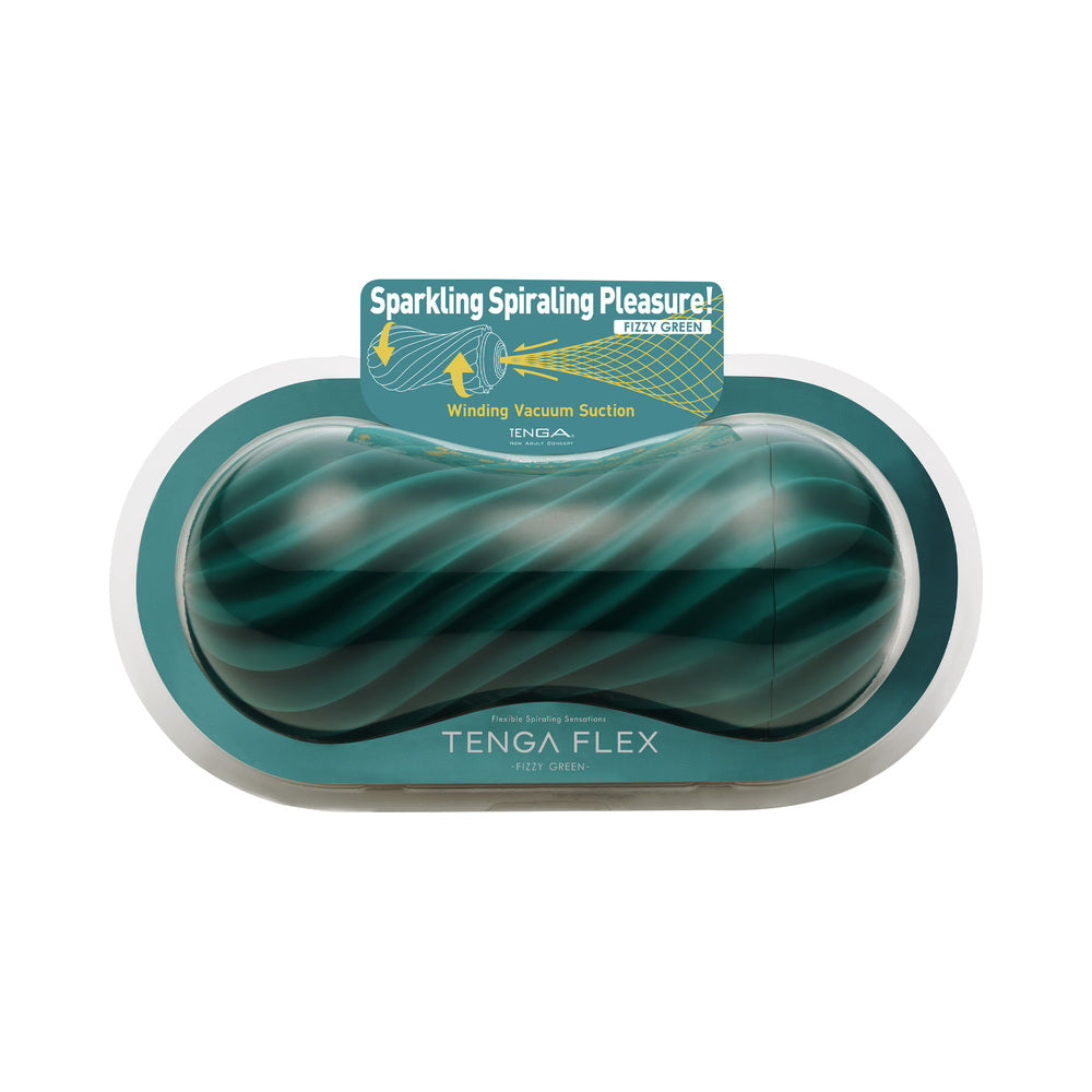 TENGA - FLEX FIZZY GREEN STROKER