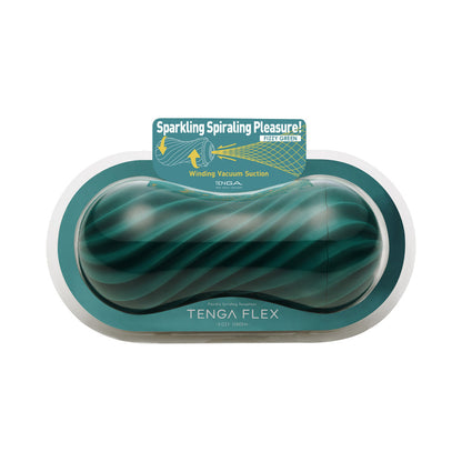 TENGA - FLEX FIZZY GREEN STROKER