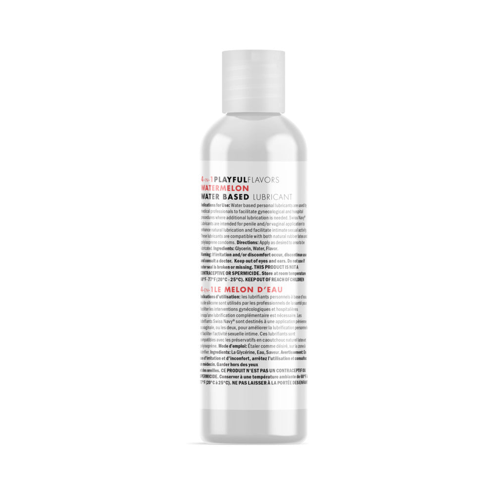 SWISS NAVY - 4 IN 1 PLAYFUL FLAVORS WATERMELON 1 OZ.