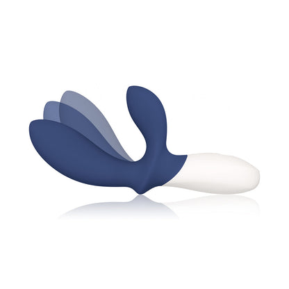 LELO - LOKI WAVE 2 RECHARGEABLE SILICONE DUAL-STIMULATION PROSTATE VIBRATOR BASE BLUE