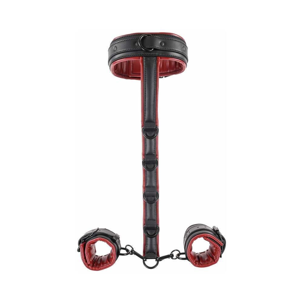 SPORTSHEETS - SAFFRON ADJUSTABLE NECK & WRIST RESTRAINTS