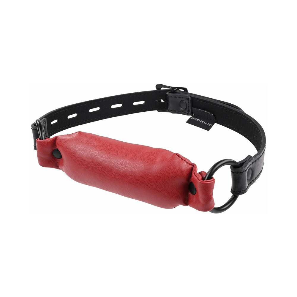 SPORTSHEETS - SAFFRON SOFT BIT GAG WITH ADJUSTABLE BUCKLE