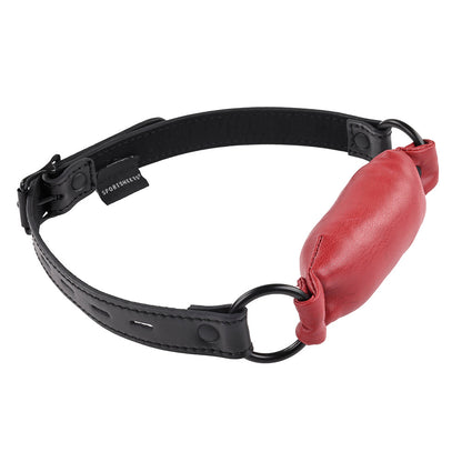 SPORTSHEETS - SAFFRON SOFT BIT GAG WITH ADJUSTABLE BUCKLE