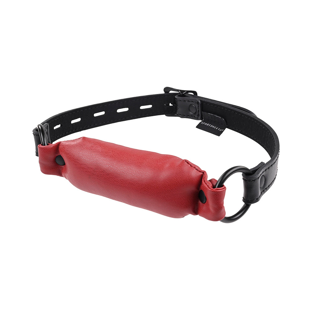 SPORTSHEETS - SAFFRON SOFT BIT GAG WITH ADJUSTABLE BUCKLE