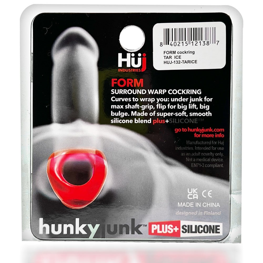 OXBALLS - HUNKYJUNK FORM SURROUND COCKRING TEAL ICE