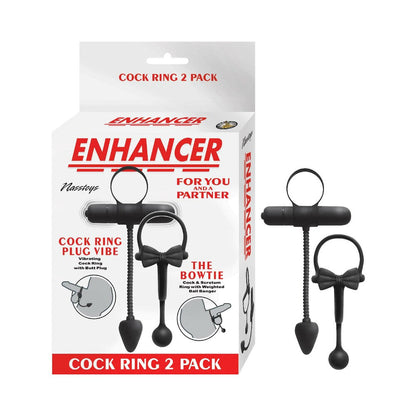 NASSTOYS - ENHANCER COCKRING 2 PACK BLACK