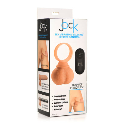 CURVE NOVELTIES - JOCK 28X VIBRATING SILICONE BALLS LARGE