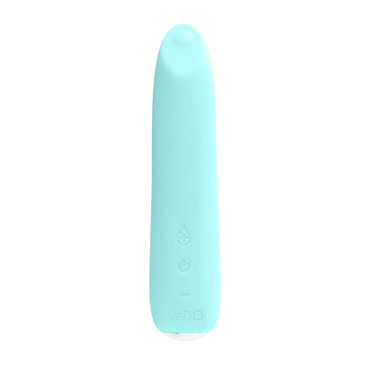 VEDO - VIBRADOR SLIMLINE DE SILICONE RECARREGÁVEL COM AQUECIMENTO BOOM