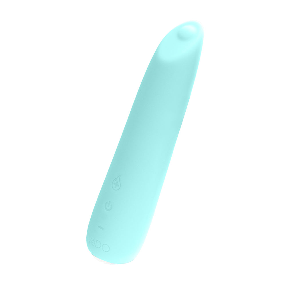 VEDO - VIBRADOR SLIMLINE DE SILICONE RECARREGÁVEL COM AQUECIMENTO BOOM