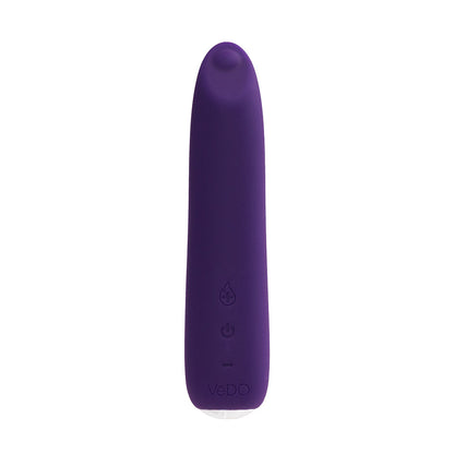 VEDO - VIBRADOR SLIMLINE DE SILICONE RECARREGÁVEL COM AQUECIMENTO BOOM
