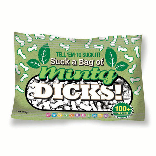 LITTLE GENIE - SUCK A BAG OF MINTY DICKS 3 OZ. BAG