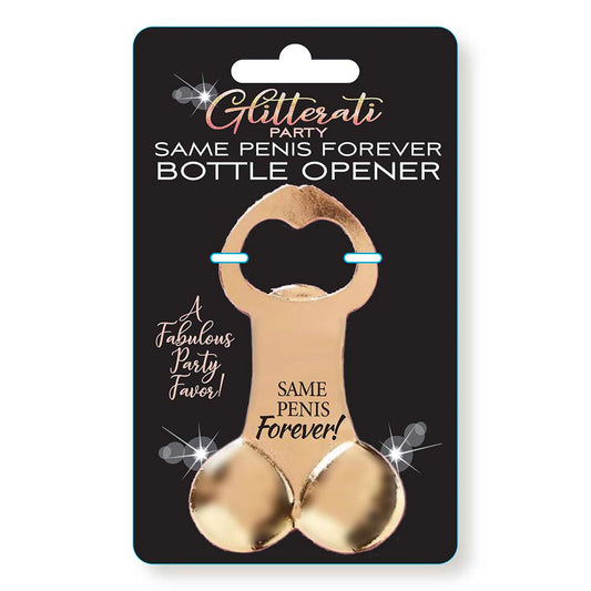LITTLE GENIE - GLITTERATI PARTY SAME PENIS FOREVER BOTTLE OPENER