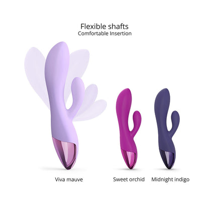 LOVELY PLANET - VIBRADOR PARA BEBÉ COELHO FUNKY BUNNY LOVE TO LOVE VIVA MAUVE