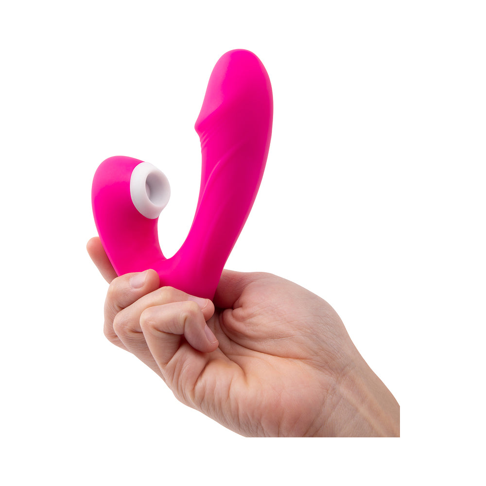 TOGETHER TOY - TOGETHER INTERNAL KISS REMOTE CONTROL VIBE PINK