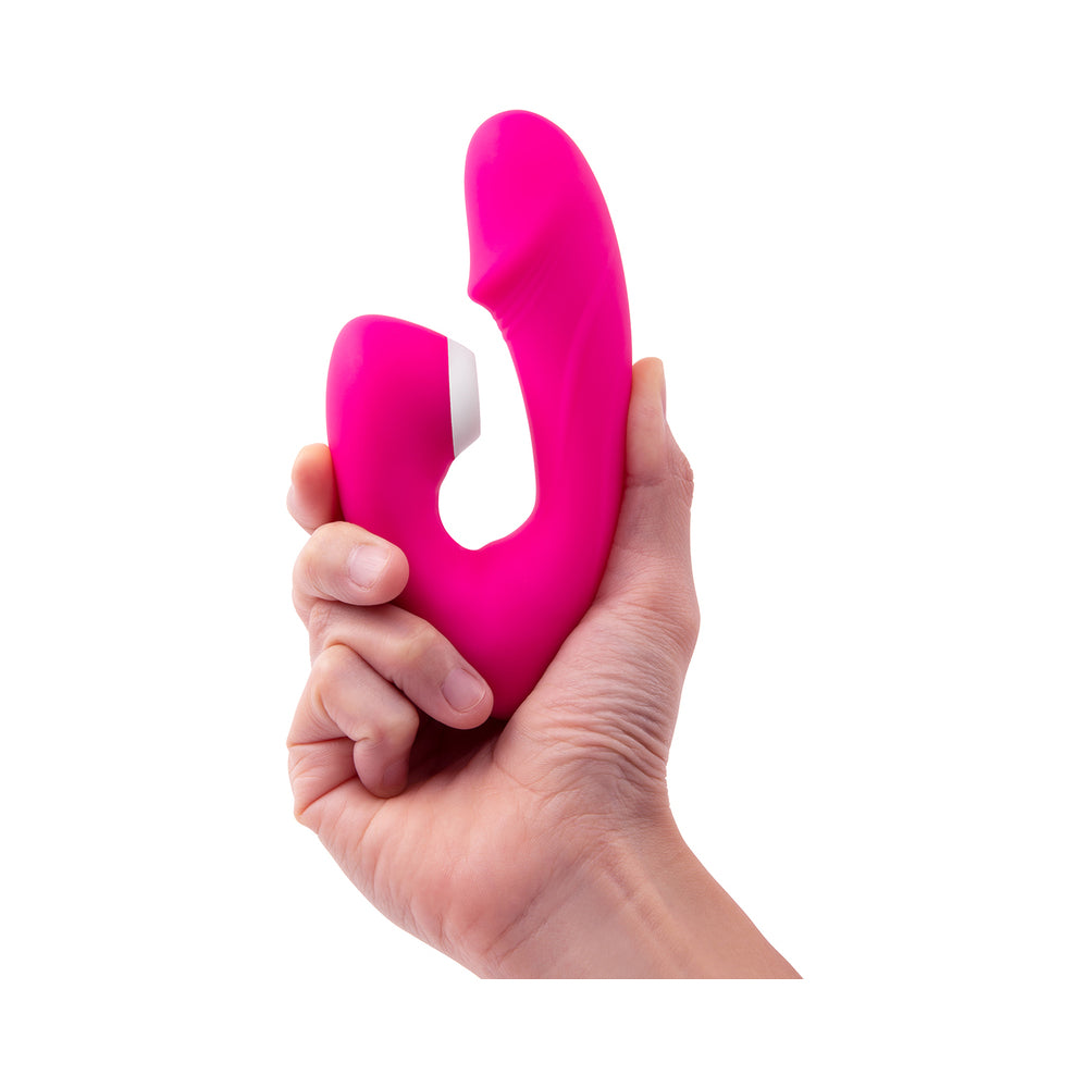TOGETHER TOY - TOGETHER INTERNAL KISS REMOTE CONTROL VIBE PINK