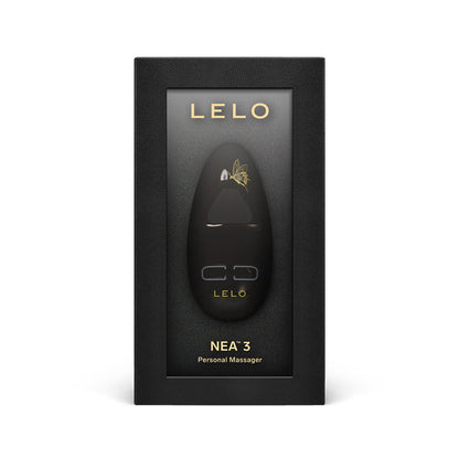LELO - NEA 3 RECHARGEABLE MINI SILICONE VIBRATOR BLACK