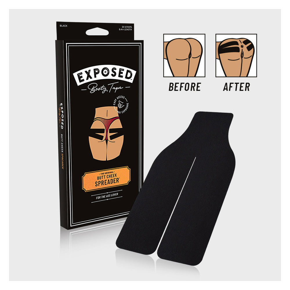 COUPLES CO. - EXPOSED BOOTY TAPE (20 PIECES PER BOX)