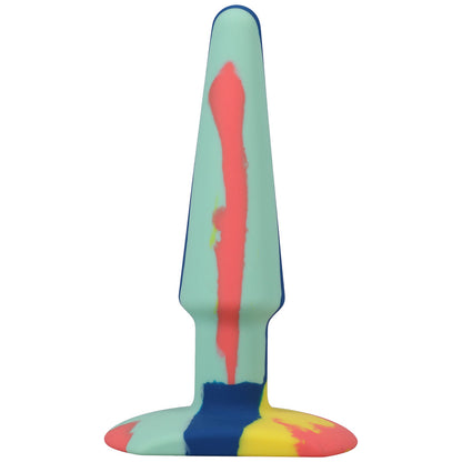 DOC JOHNSON - A-PLAY GROOVY 5 POL. ANAL PLUG SILICONE SUNRISE