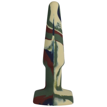 DOC JOHNSON - A-PLAY GROOVY 4 POL. PLUG ANAL EM SILICONE CAMUFLADO