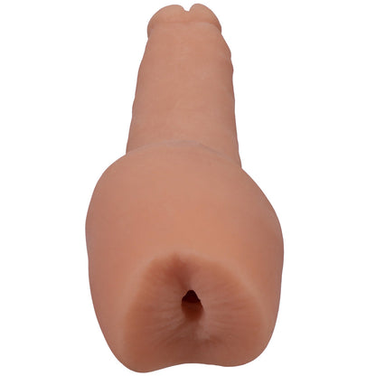 DOC JOHNSON - SIGNATURE COCKS TRANSGIRLS NATALIE MARS DUAL-DENSITY 4.5 IN. COCK WITH PENETRABLE ASS BEIGE