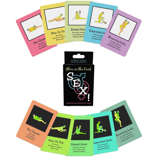 KHEPER GAMES - GLOW-IN-THE-DARK SEX! CARD GAME