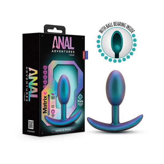BLUSH - ANAL ADVENTURES MATRIX NEBULA PLUG LUNAR BLUE