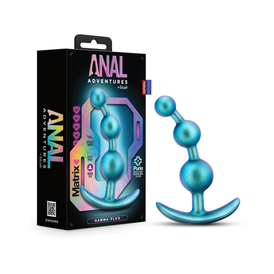 BLUSH - ANAL ADVENTURES MATRIX GAMMA PLUG NEPTUNE TEAL