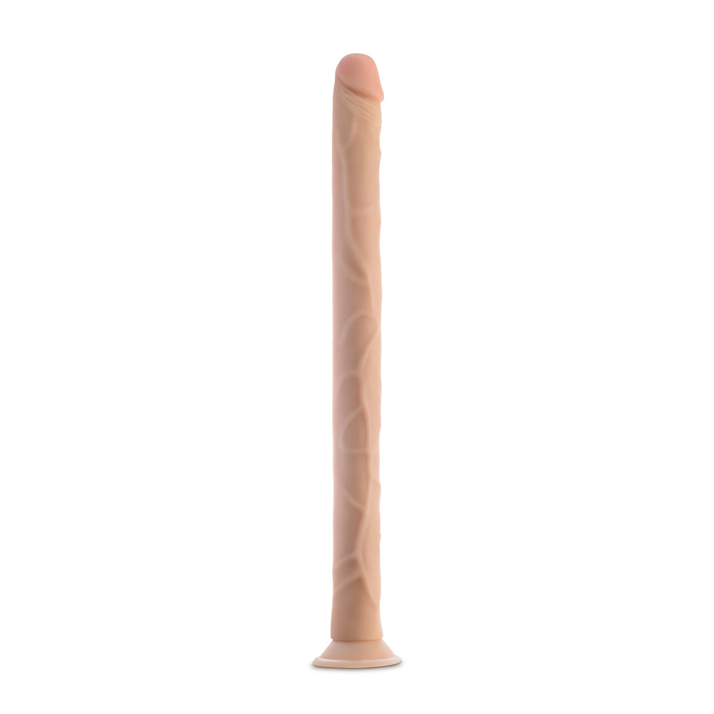 BLUSH - DR. SKIN 19 IN. DILDO BEIGE
