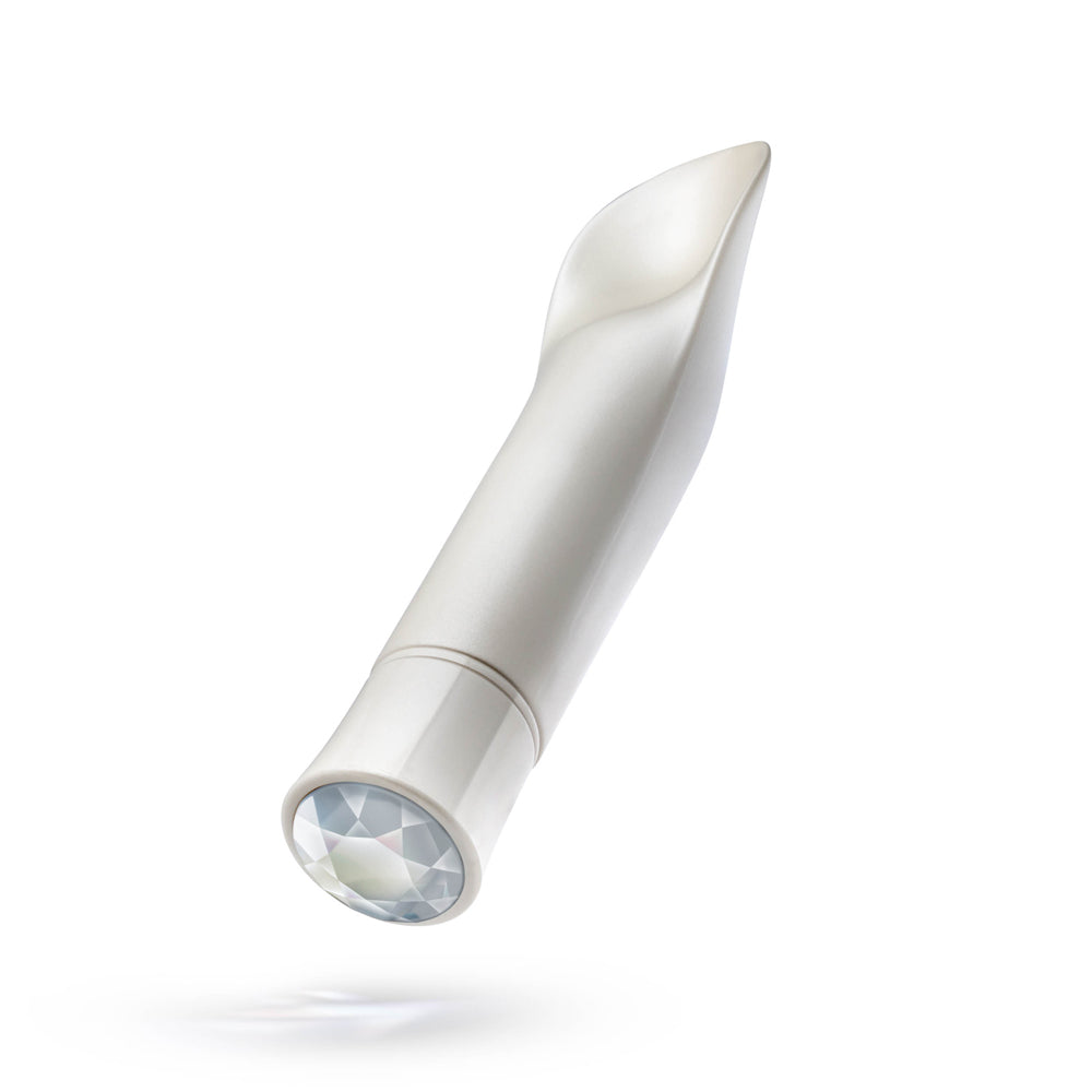 BLUSH - OH MY GEM BOLD RECHARGEABLE WARMING SILICONE SCOOPED TONGUE VIBRATOR DIAMOND