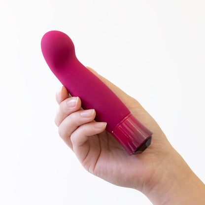 BLUSH - OH MY GEM CLASSY RECHARGEABLE WARMING SILICONE G-SPOT VIBRATOR GARNET