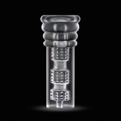 BLUSH - RIZE! LUZ GLOW IN THE DARK SELF-LUBRICATING STROKER CLEAR