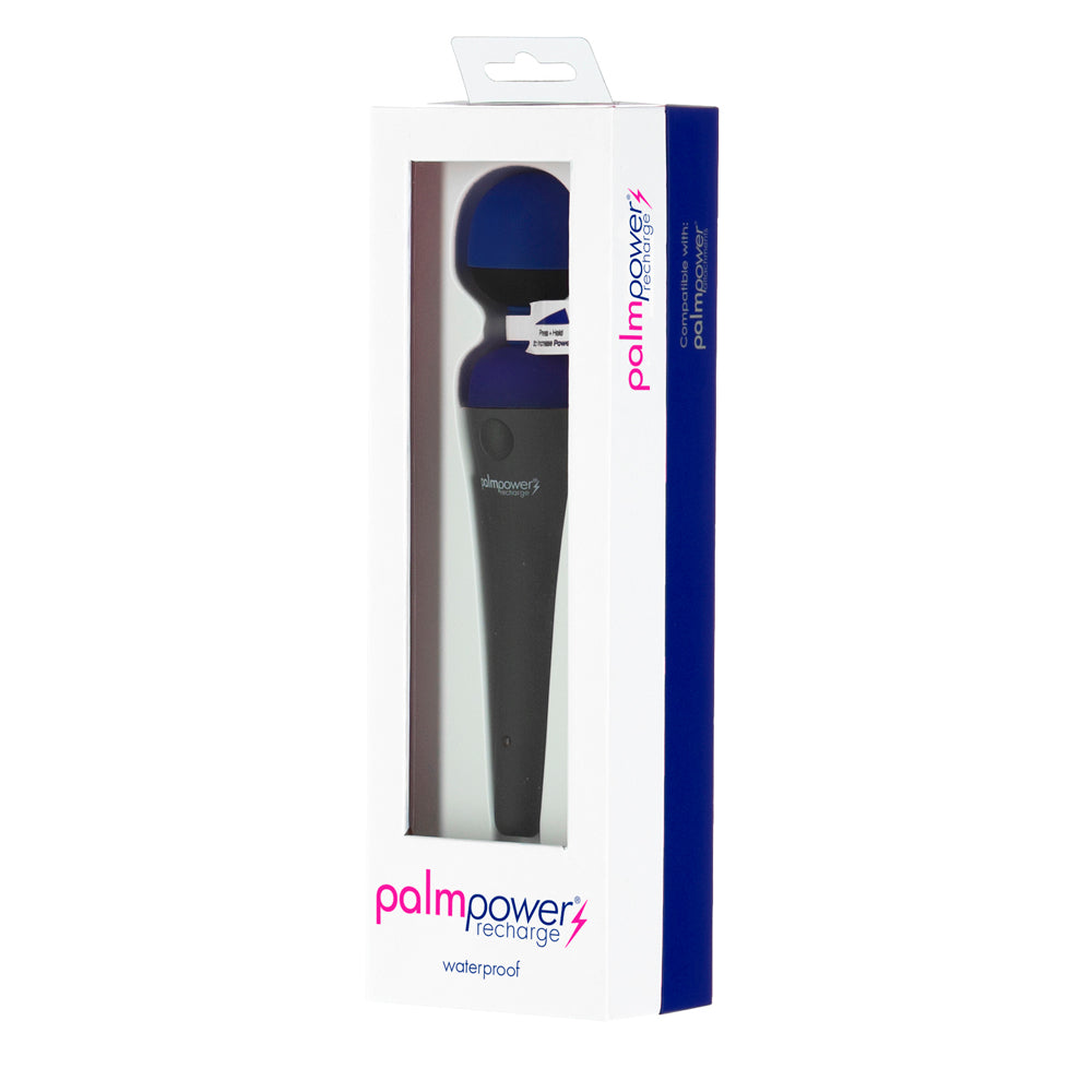 BMS - MASSAGADOR PALMPOWER RECARREGÁVEL VIA USB AZUL