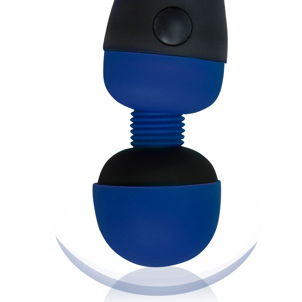 BMS - MASSAGADOR PALMPOWER RECARREGÁVEL VIA USB AZUL