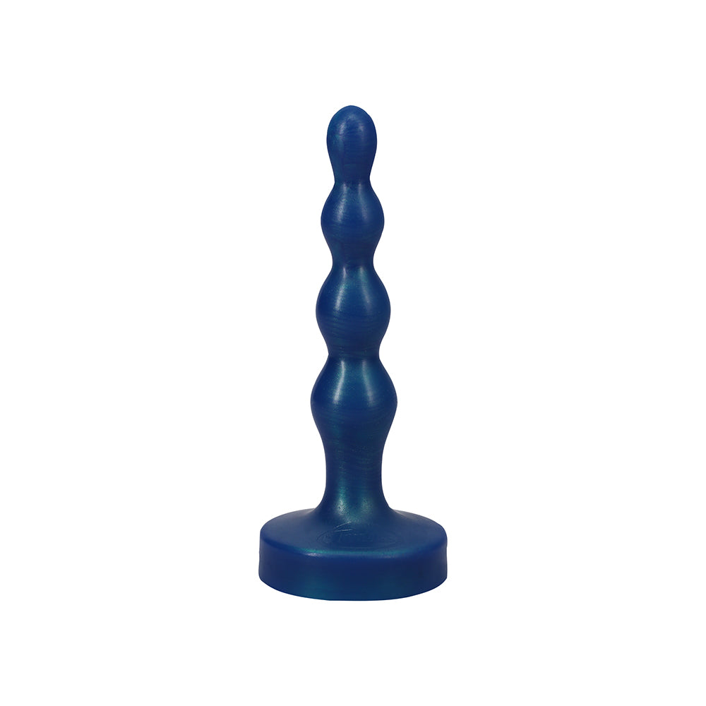 TANTUS - RIPPLE SMALL 8 IN. ANAL BEADS DILDO FIRM MALACHITE