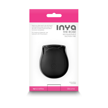 NS NOVELTIES - INYA THE ROSE RECHARGEABLE SUCTION VIBRATOR