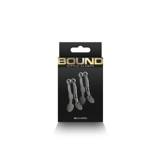 NS NOVELTIES - PRENDEDORES DE MAMILOS COM CORRENTE C1 GUNMETAL