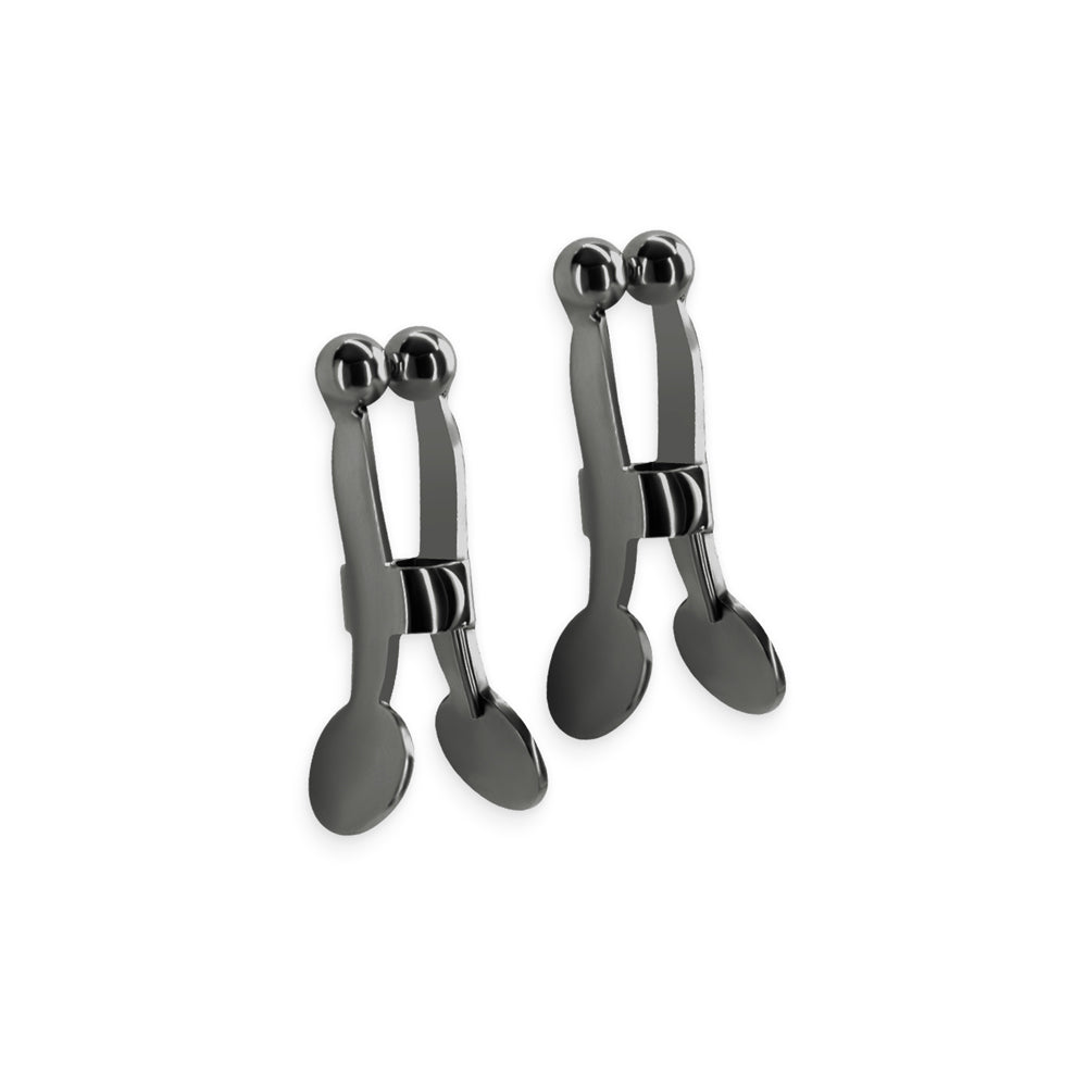 NS NOVELTIES - BOUND NIPPLE CLAMPS C1 GUNMETAL