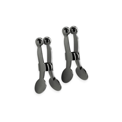 NS NOVELTIES - BOUND NIPPLE CLAMPS C1 GUNMETAL