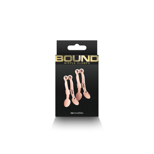NS NOVELTIES - PINÇAS PARA MAMILOS COM CORRENTE C1 OURO ROSA