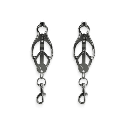 NS NOVELTIES - BOUND NIPPLE CLAMPS C3 GUNMETAL