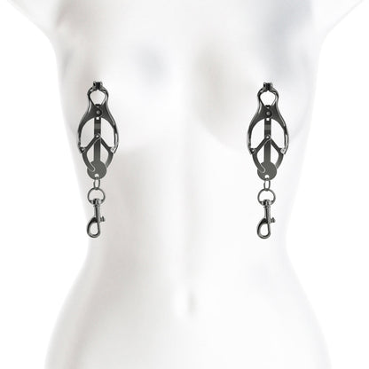 NS NOVELTIES - BOUND NIPPLE CLAMPS C3 GUNMETAL