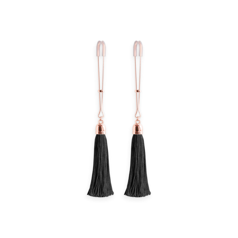 NS NOVELTIES - BOUND NIPPLE CLAMPS T1 BLACK