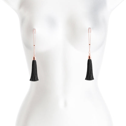 NS NOVELTIES - BOUND NIPPLE CLAMPS T1 BLACK