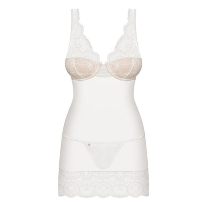 OBSESSIVE - 853-CHE-2 CHEMISE Y TANGA COLOR