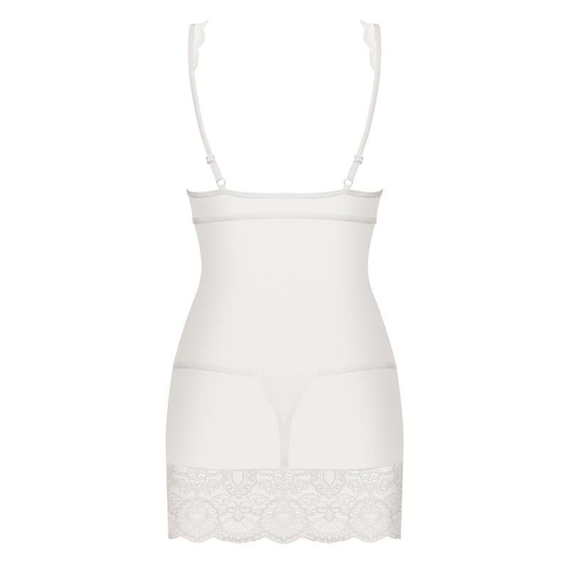 OBSESSIVE - 853-CHE-2 CHEMISE Y TANGA COLOR