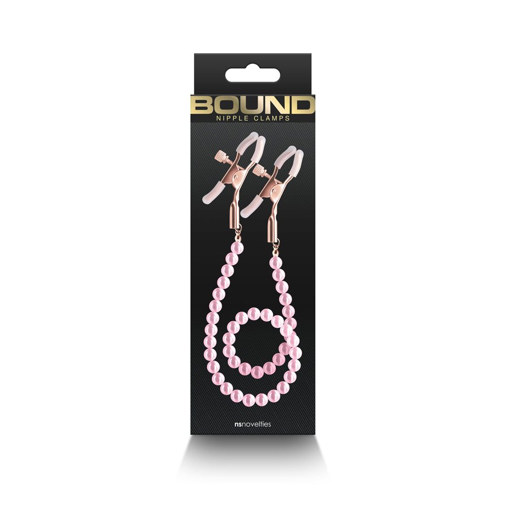 NS NOVELTIES - BOUND NIPPLE CLAMPS DC1