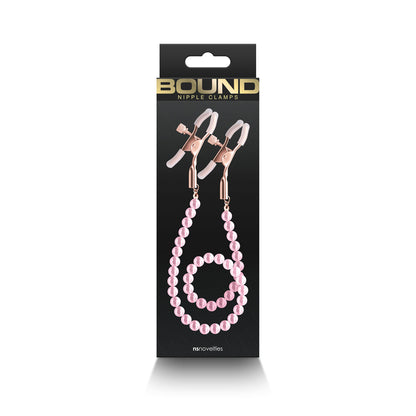 NS NOVELTIES - BOUND NIPPLE CLAMPS DC1
